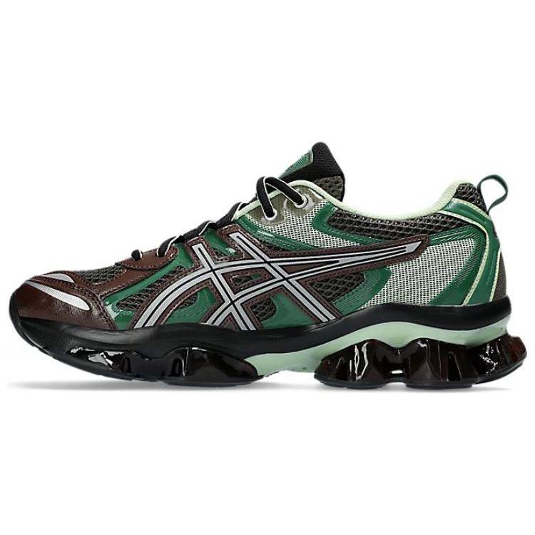 Asics Gel Quantum Kinetic Dark Sepia Shamrock Scarpe da Ginnastica da Uomo Marrone Verde Trifoglio 1203A270-251