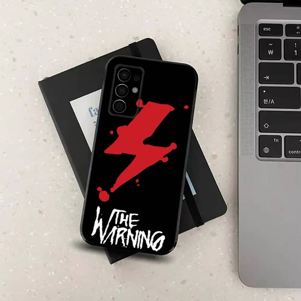 

Band T-THE W-Warning Rock Case For Samsung Galaxy A73,72,41,J7,22,Note,31,8,9,52,71,53,32,Soft Black Silicone Cover SamsungA32 4G