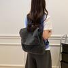 Schoolbag Japanese Denim Pillow Bag Women's 1011 New Casual Ins Niche Street Versatile Shoulder Messenger Bag