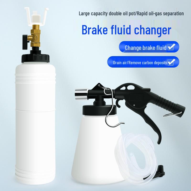 Pneumatic Brake Fluid Extractor & Filler Tool