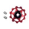 11T Bicycles Rear Derailleur Jockey Wheel Steel Bearing Pulley Road Bike Guide Roller Bicycles Rear Guide Wheel