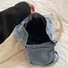 Casual Denim Flip Backpack Women Mochilas Daypack Ladies Vintage Travel Bag Girls School Bags Anti-Theft Rucksack for Woman Sac