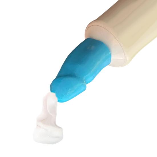 Yousheng Toothpaste Dispenser Universal Fit Easy To Use Funny Design Penis Shaped Toothpaste Squeezer 3D Printed Self Closing Toothpaste Cap