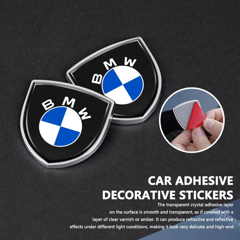 3D Metal Car Styling Sticker Emblem Badge Decals Automobiles For BMW M Sport M2 M3 M4 M5 M6 E46 E90 E60 F10 F20 E87 X3 X6