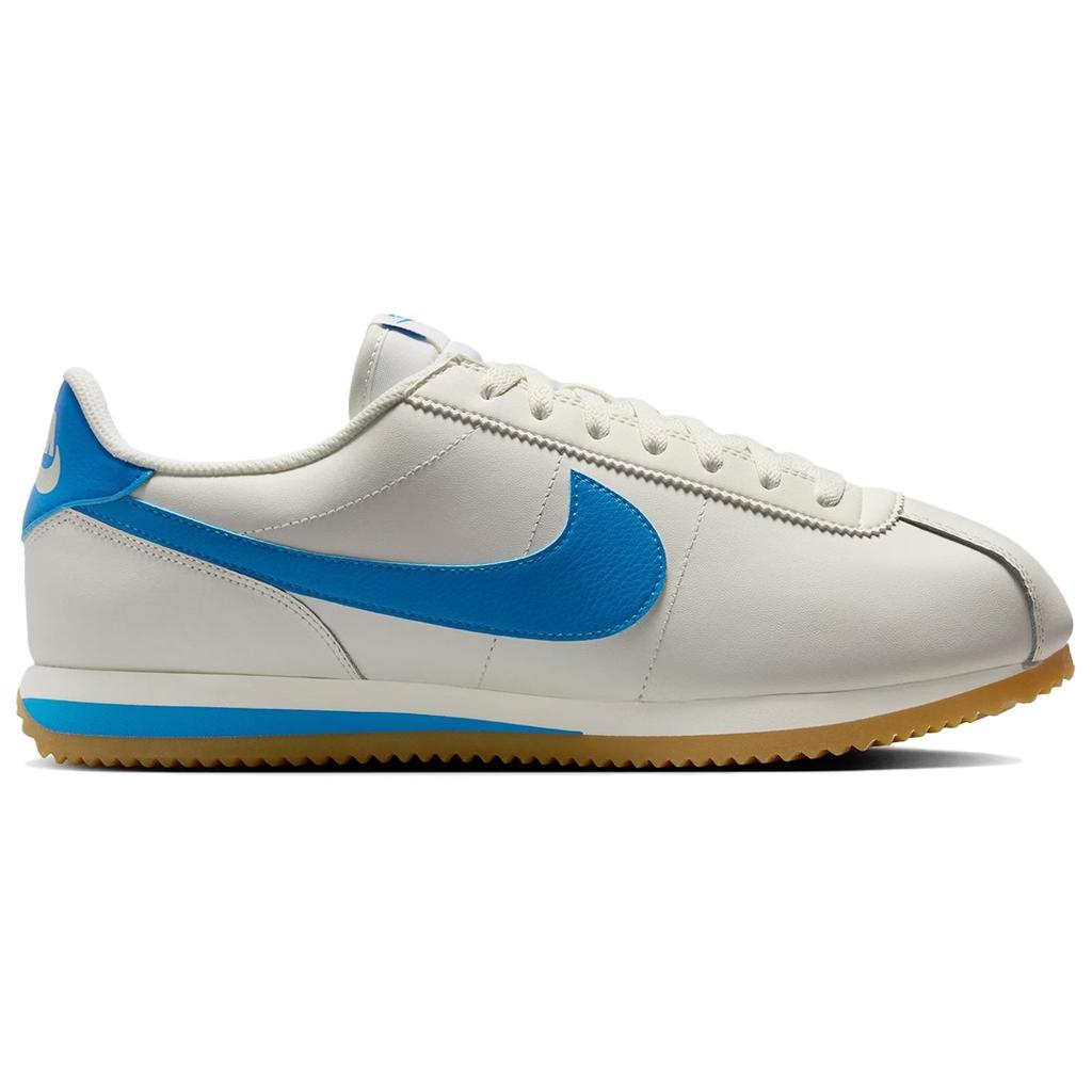 Nike Cortez Sail Light Photo Blue Zapatillas para Hombre Crema Goma Amarilla DM4044-112