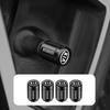 UPVD5 4PCS 3D Metal Tire Valve Caps Car Tyre Air Stems Cover Decorate For KIA Sportage Rio Ceed Picanto K5 K9 Sorento Accessories