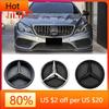 Car Sticker AMG W220 For AMG Benz For Mercedes Benz Silver And Black OE Style Front Grill Star Emblem Chrome Logo Badge W176 W24