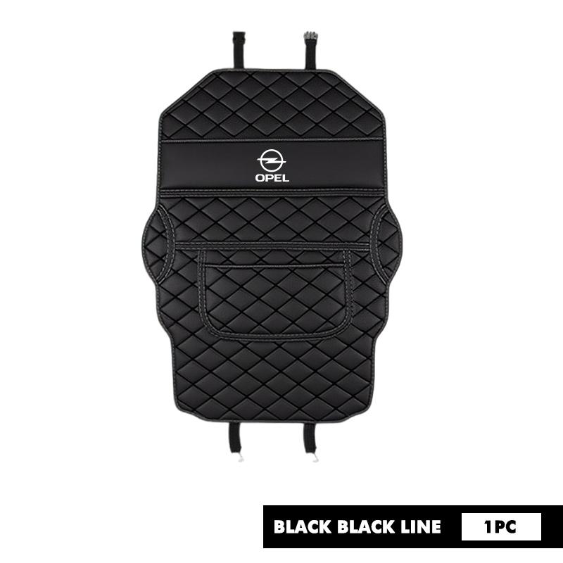 Car Anti-Kick Pad Seat Back Protector Mat Anti Dirt Back Bag For Opel Meriva Mokka Grandland Vectra Zafira Vivaro Antara