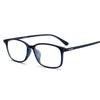 Ultralight TR90 Frame Prescription Eyeglasses Men Women Unisex Retro Square Myopic Optical Eye glasses -0.5 -1.0 -2.0 To -6.0