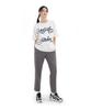 UNLC [Lightweight] Wide Silhouette Crop Slacks Gray