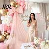 White Bow Decoration 16Pcs/Set Large Kit Giant Pink with Mini Bows DIY Festive Home Decor Satin Tulle Wedding Bridal Baby Shower Birthday