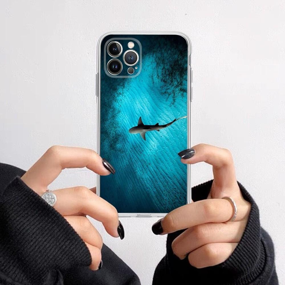 

Shark Phone Case for iPhone 16 15 8 7 6 6S Plus X SE XR XS 14 11 12 13 Mini Pro Max Mobile Case iPhone 15 pro