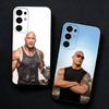 The Rock Dwayne J-Johnson Phone Case For Samsung S25,24,23,22,30,21,10,9,Ultra,Plus,FE 5G Black Soft Case