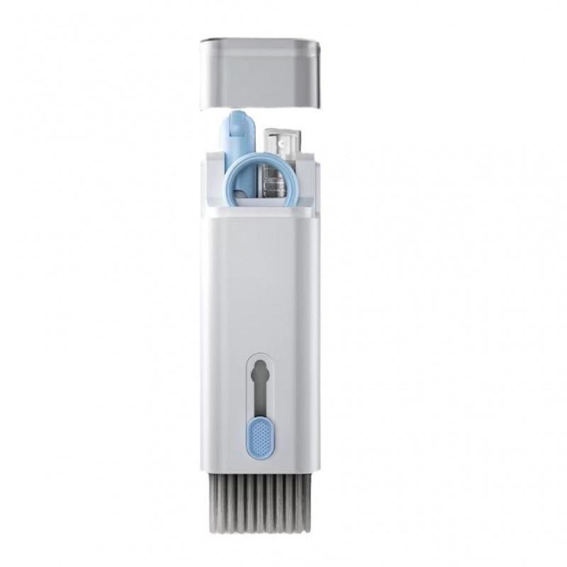 7-in-1 Multifunctional Cleaning Kit: Keyboard Brush, Bluetooth Headset Cleaner, Screen Dust Remover, Key Puller