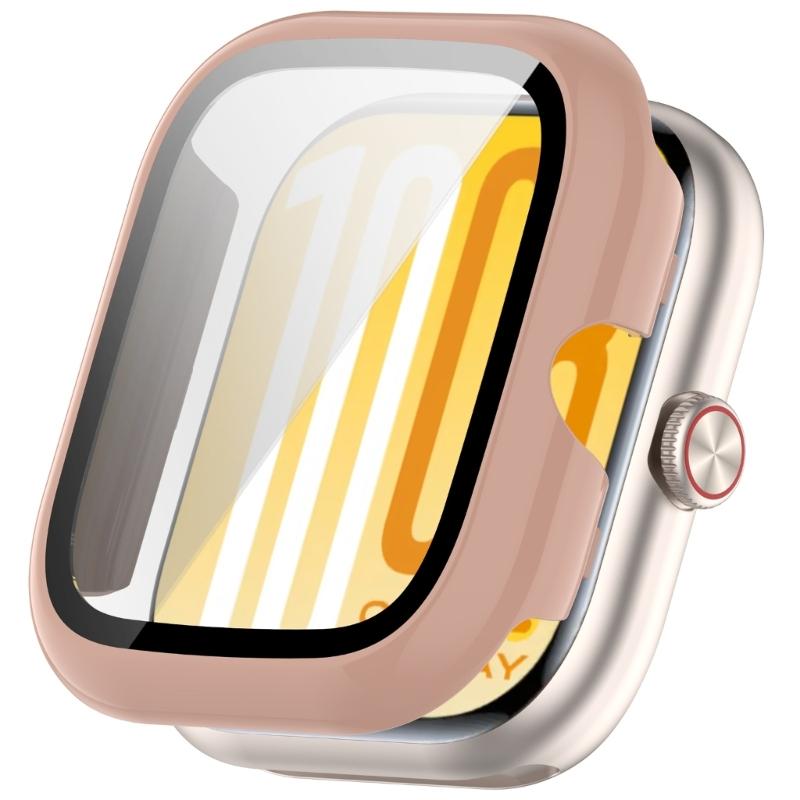 Integrated Screen Protector Frame Protectios Case for Watch GT2 Smartwatch PC Tempered Glass Cover