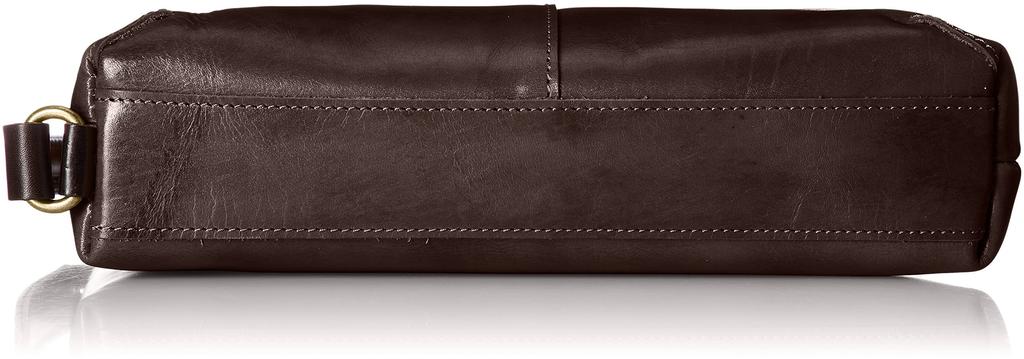 [Tseha] 2-Way Shoulder Bag with Handle, Second Bag, Made In Japan with Premium Himeji Leather, Dark Brown