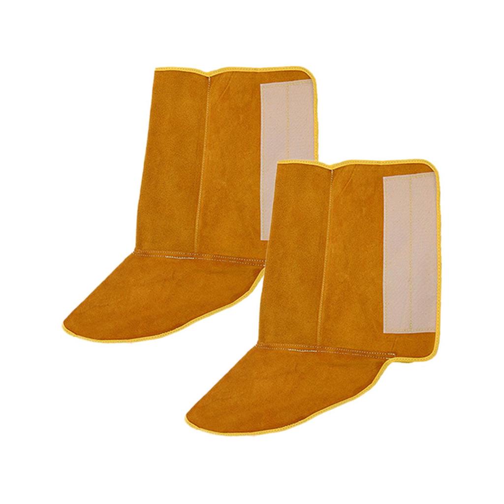 Welding Shoes Covers Lightweight Anti Splashing Fireproof Welded Foot Long