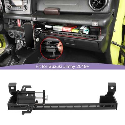 Copilot Armlehne Griff Aufbewahrungsbox mit Handy Halter Aluminium Legierung Zubehör Fit für Suzuki Jimny 2019 Up Auto Zubehör