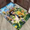Digimon Carpet Rug for Living Room Bedroom Home Sofa Decoration,Kids Play Non-slip Floor Mat
