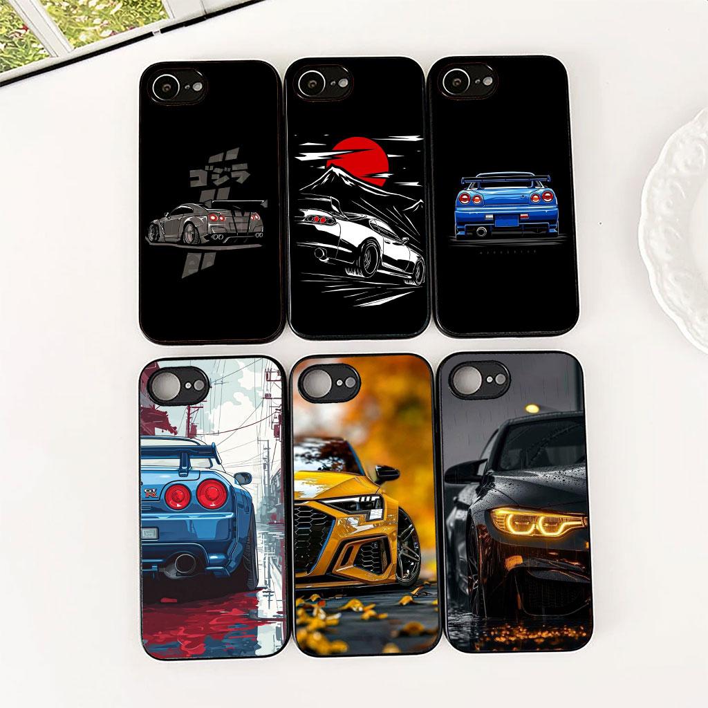 Casing Phone Cover for Huawei P30 P20 Mate 20 10 Lite Pro Y7 Y6P Y7A 2019 Nova 5T 3I Case Supercar Super Car Cartoon Taillights