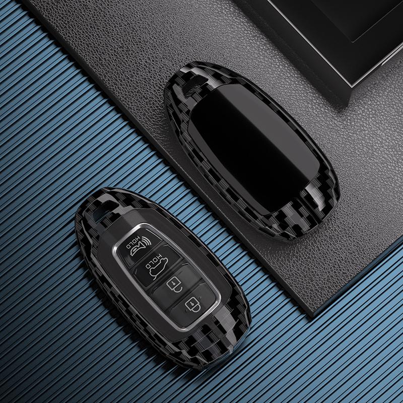 3/4/5 Buttons Car Key Case Cover Keychain for Hyundai I30 Ix35 KONA Encino Solaris Azera Grandeur Ig Accent Santa Fe Palisade