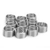 10Pcs Wire Thread Insert Screw Bushing Coiled Threaded Expansion Conversion Tool M18x1.5x1D