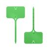 100Pcs T-type Sign Tags Plant Markers Colorful Plastic Marker Tags Solid Color Name Tag