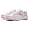 Li Ning Ace Slip Resistant Abrasion Resistant Low top Skateboard Shoes Women's White Pink AGCS032-2