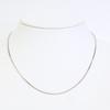 UNOAERRE 585 Chain Necklace White goldUsed