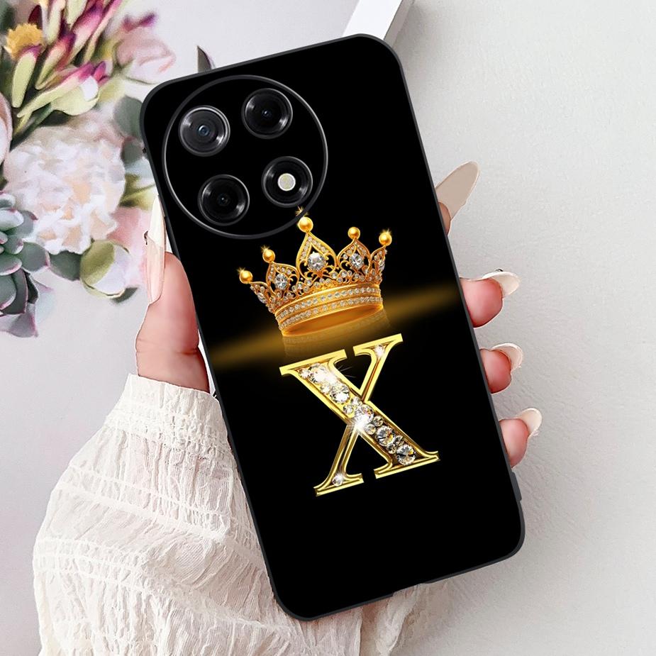 For Tecno Camon 30S Case Camon30 Pro CL8 New Crown Letters Cover Soft Silicone Case For Tecno Camon 30 Premier Camon30 5G Fundas