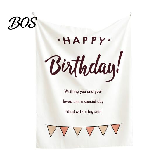 Matching Hanging Flags Baby Birthday Backdrop, Greenery Forest Banner for Boy Girl, Integrated Cloth 100 Day Celebration Party Decorations,