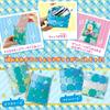 BEVERLY (BEVERLY) Patcherie Development Department Aqua Bubble Set [Make a Coin Purse and Smartphone Case]