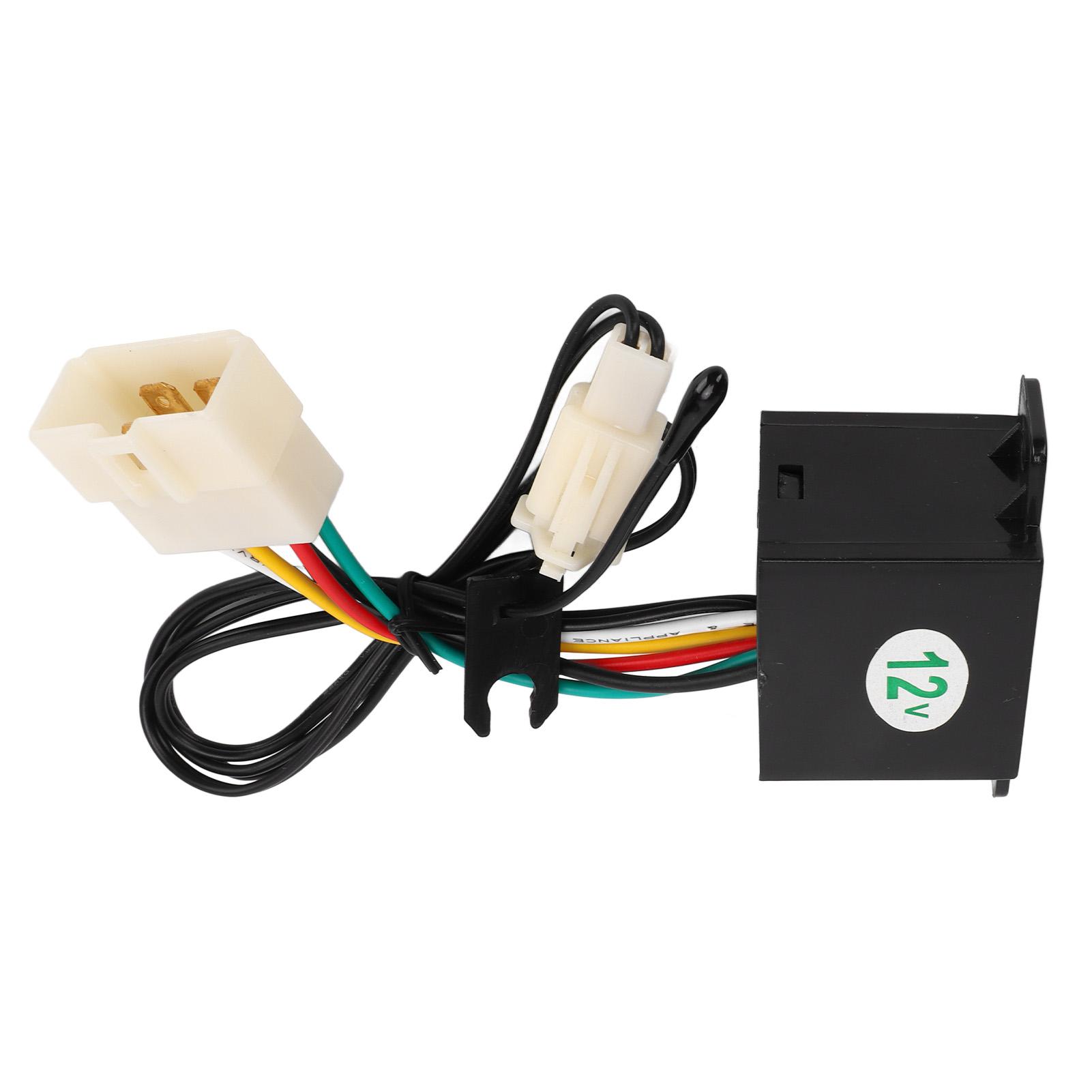 

AC Temperature Control Switch DC12V Universal Fit Air Conditioner Evaporator Switch Sensor