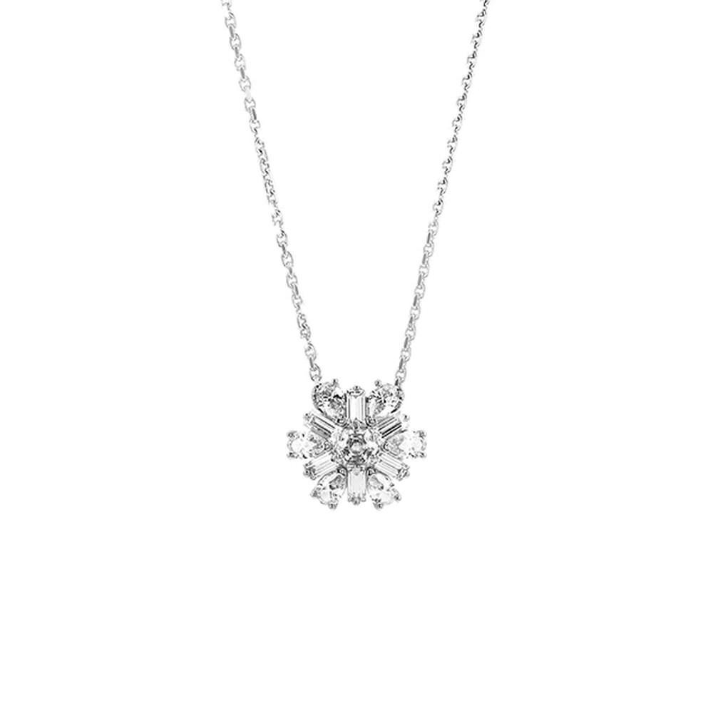 Swarovski 5691484 Idyllia Snowflake Flower Necklace