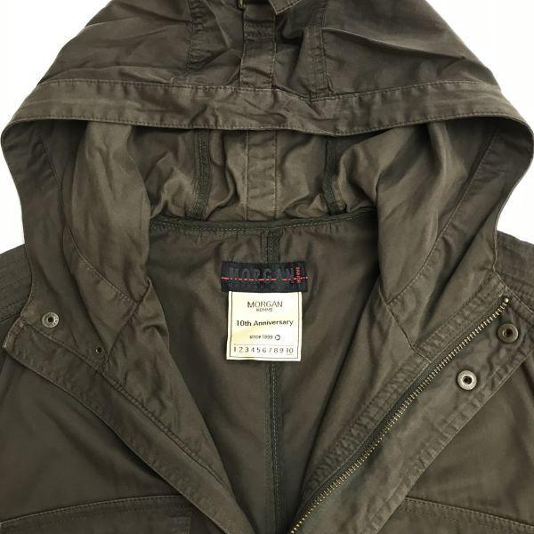 MORGAN HOMME Cotton Mods Coat Khaki Men’s L 10th Anniversary Model(USED)