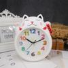 Creative Kids Alarm Clock Cartoon Table Clock Cat Desktop Decoration Lucky Cat Alarm Clock  Student
