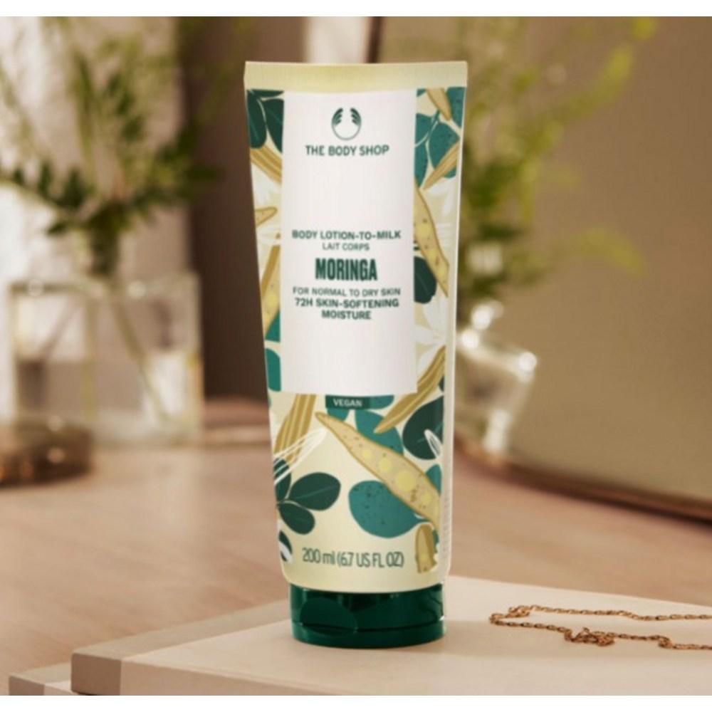 The Body Shop Two Milk Body Lotion Moringa, 200ml, 1 Unit