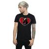 DC Comics Mens Batman TV Series Catwoman Heart T-Shirt