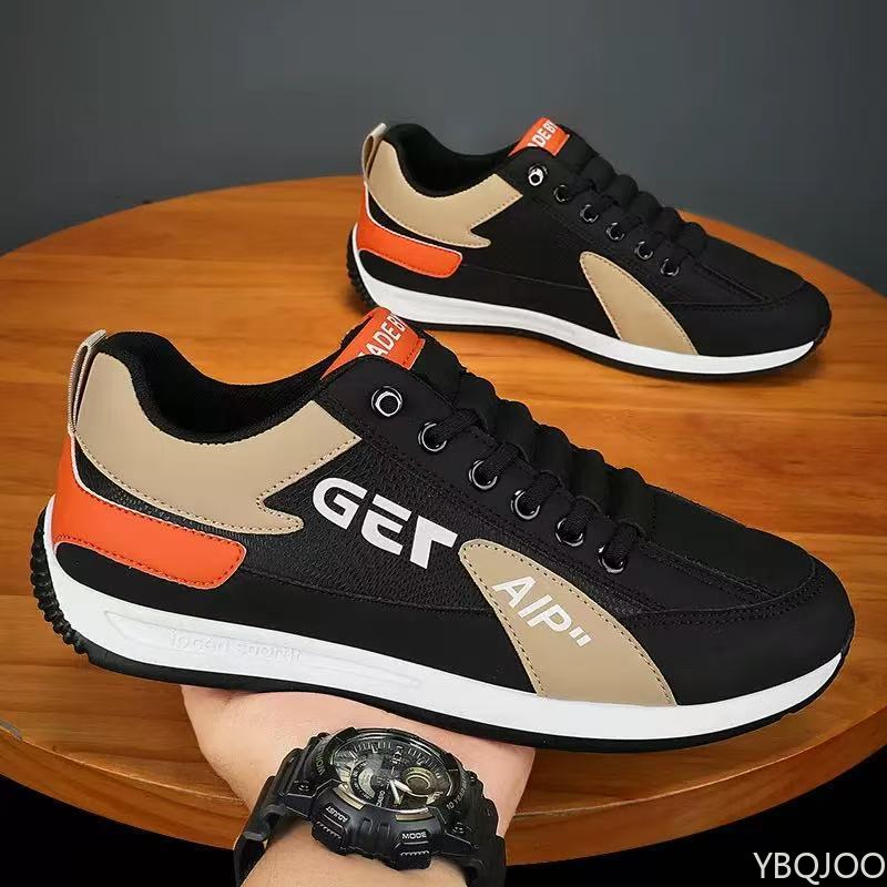 

Мужская обувь Весна Новые повседневные туфли на плоской подошве Мужская весенняя дышащая модная спортивная обувь Легкие мокасины Мужской стиль 44