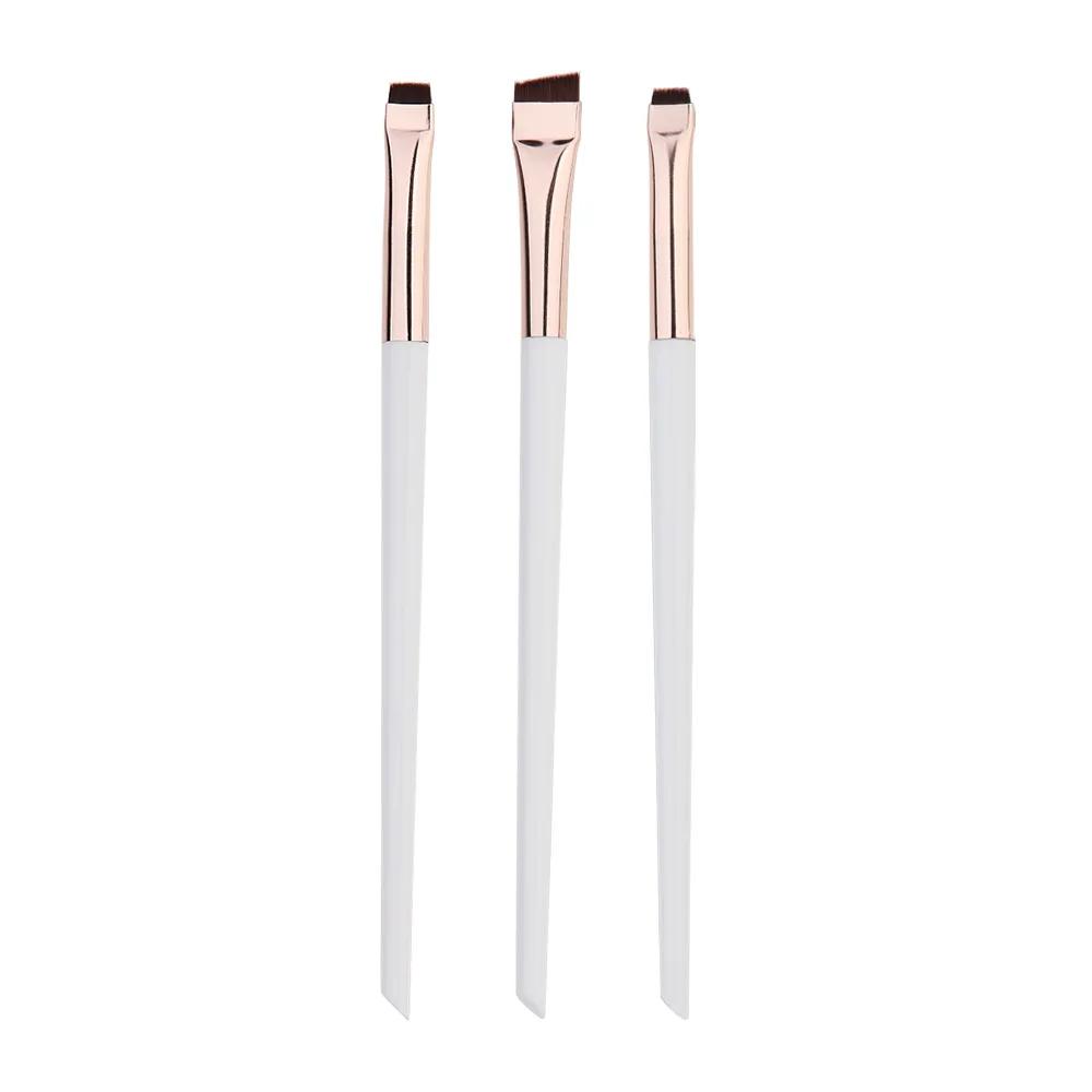 3Pcs/set Blade Eyeliner Brushes Eyebrow Brush Portable Flat Fine Eye Liner Brow Contour Makeup Brush Make Up Tool Wholesale 2026