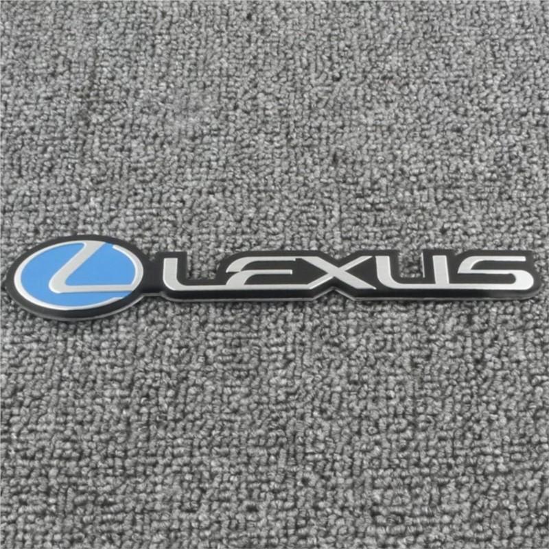 Car Logo Aluminum Badge Stickers Decorative Accessories For Lexus ES RX LS IS250 IS200 CT200h GS300 LS430 RX450h LX570 IS300 ES