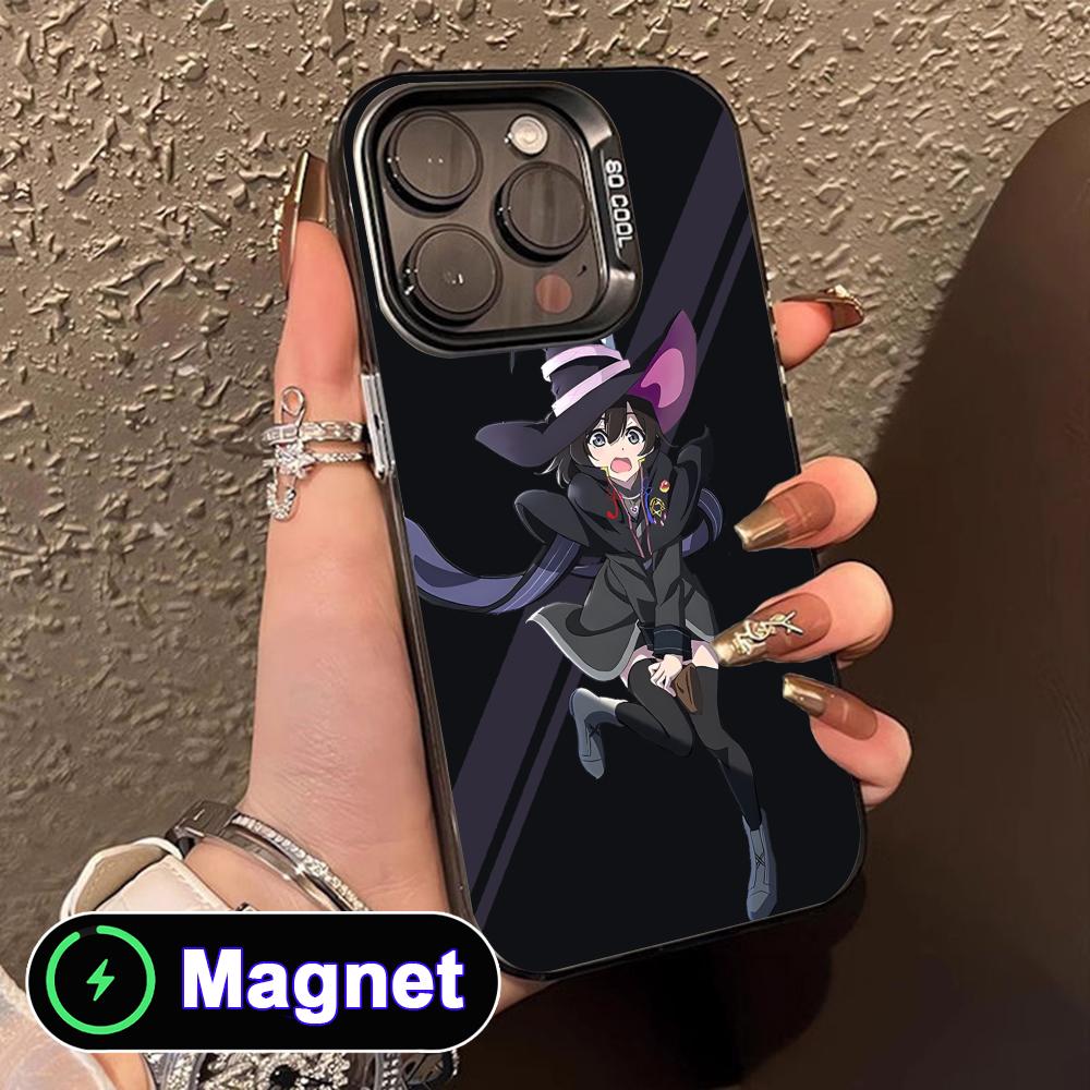 Wandering Witch Saya Phone Case for iPhone 17 16 15 14 13 12 11 Air Pro Max Plus Colorful Silver MagSafe Cover