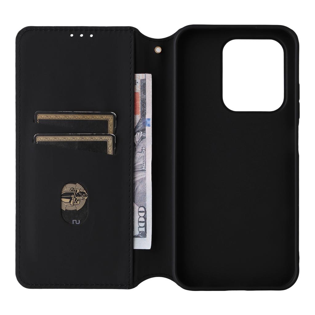 Pentru Xiaomi Redmi 15C 4G (Global) (171 mm)/Husă Portofel Poco C85 4G Piele Imprimată Romb Husă Telefon