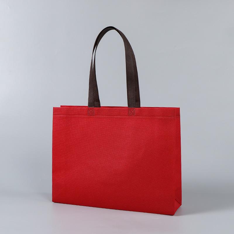 Eco-Friendly Large Capacity Non-Woven Supermarket Tote Bag with Reinforced Base