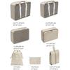 Seven-Piece Travel Storage & Packing Cube Set for Clothes