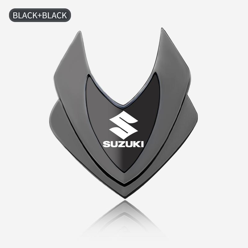 Car Metal Shield Logo Emblem Side Fender Trunk Badge Sticker For Suzuki Grand Vitara Alto Ciaz Ignis Jimny Exterior Styling Acce