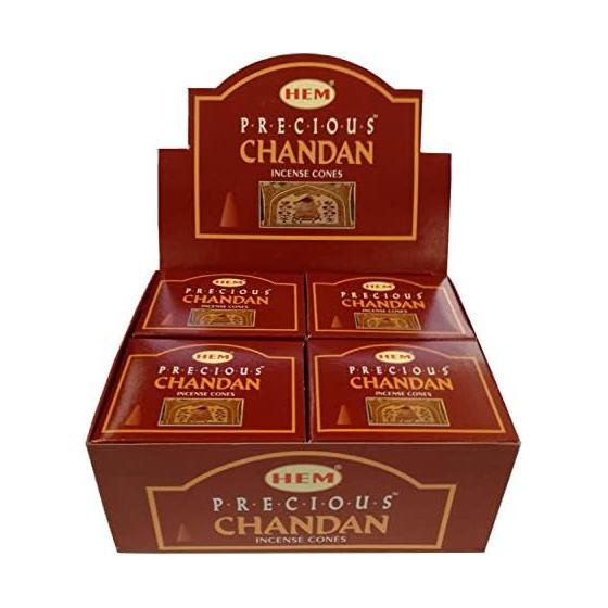 HEM Precious Chandan Cone Set of 12