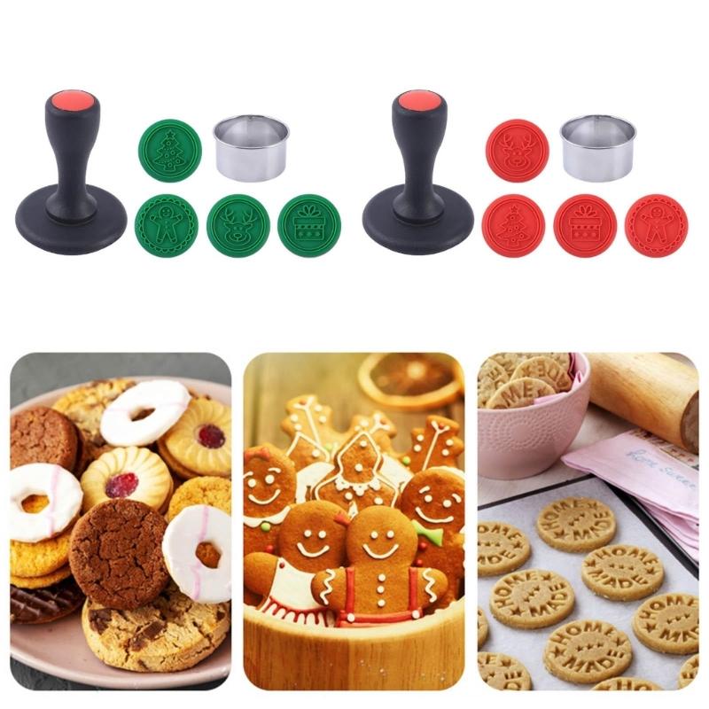 Silikon-Keksformen Keksstempel DIY-Kuchenformen Küchen-Backwerkzeug