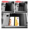 Smabee Left Drive for Ford Explorer 2026 TPE Center Console Armrest Bottom Storage Tray Insert Car Interior Accessories Black