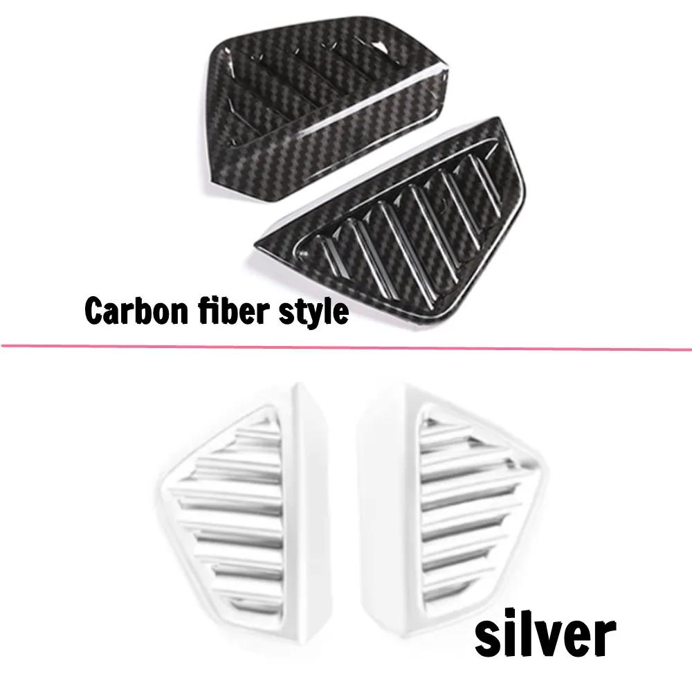 2025 Hot Racing Grills ABS Car Dashboard Air Conditioning Outlet Vent Frame Cover Trim Stickers Fit For Mercedes Benz GLE GLS W1